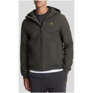 Shop Lyle & Scott Lyle & Scott Men’s Grey Softshell Blazer JK2110V at Brands Seekers