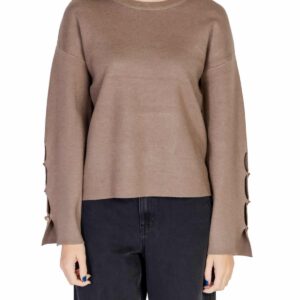 Shop Vila Clothes Women’s Knitwear Brown 14098875 at Brands Seekers