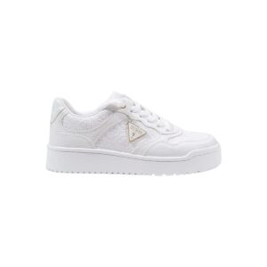 Shop Guess Women’s White Sneakers FLJMI6 FAL12 at Brands Seekers
