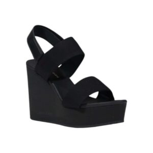 Shop Calvin Klein Jeans Women’s Wedge Black YW0YW01790 at Brands Seekers