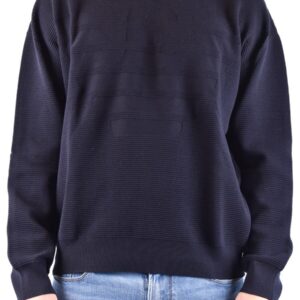 Shop Emporio Armani Men’s Knitwear Blue V 25645 at Brands Seekers