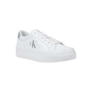 Shop Calvin Klein Jeans Women’s Sneakers Silver YW0YW01877 at Brands Seekers