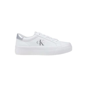 Shop Calvin Klein Jeans Women’s Sneakers Silver YW0YW01877 at Brands Seekers