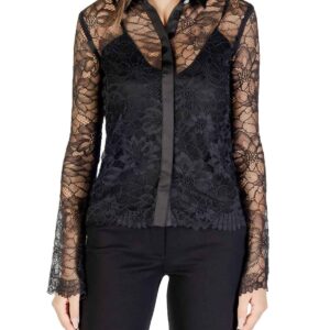 Shop Guess Women’s Shirt Black Style W5YH58 WHDY0 at Brands Seekers