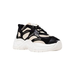 Shop Armani Exchange Women’s Sneakers Black XDX120 XV708 at Brands Seekers