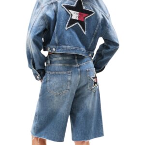 Shop Tommy Hilfiger Jeans Women’s Blazer Shipping Returns Free Blue DW0DW21433 at Brands Seekers