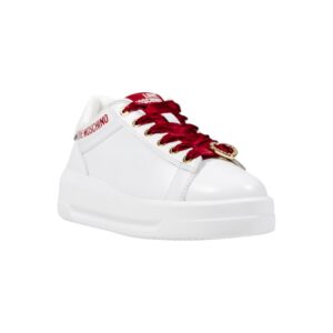 Shop Love Moschino Women’s Sneakers White JA15165G1N at Brands Seekers