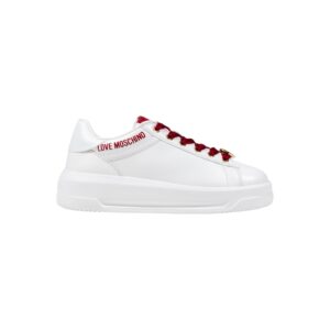 Shop Love Moschino Women’s Sneakers White JA15165G1N at Brands Seekers