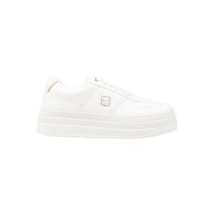Shop Armani Exchange Women’s Sneakers White XW001631 AF17351 at Brands Seekers