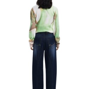 Shop Desigual Women Jeans Long Balloon Jeans Blue 25WWDD15 at Brands Seekers