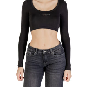 Shop Tommy Hilfiger Jeans Women’s Top Black DW0DW20909 at Brands Seekers