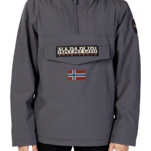 Shop Napapijri Men’s Jacket Grey WH7 97826138 GRIGIO SCURO at Brands Seekers