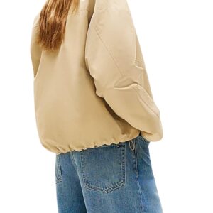 Shop Tommy Hilfiger Women’s Beige Blazer WW0WW45619 at Brands Seekers