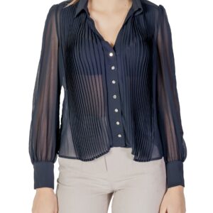 Shop Morgan De Toi Morgan Women’s Blue Blouse 242-CPLIA at Brands Seekers