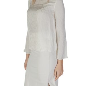 Shop Armani Exchange Women’s Blouse Beige XW000149 AF10842 at Brands Seekers