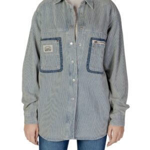 Shop Replay Women’s Shirt Blue W2188 at Brands Seekers