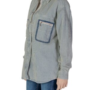 Shop Replay Women’s Shirt Blue W2188 at Brands Seekers
