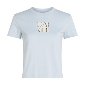 Shop Calvin Klein Jeans Women’s T-Shirt Light Blue J20J225260 at Brands Seekers
