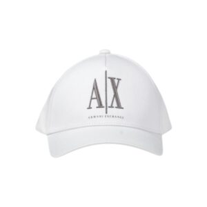 Shop Armani Exchange Men’s Cap White XM000811 AF13343 at Brands Seekers