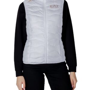 Shop Ea7 Women’s White Gilet 8NTQ08 TNF8Z at Brands Seekers