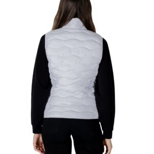 Shop Ea7 Women’s White Gilet 8NTQ08 TNF8Z at Brands Seekers