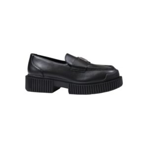 Shop Armani Exchange Women’s Moccassin Black XDA006 XV874 at Brands Seekers