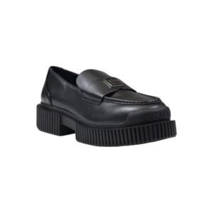 Shop Armani Exchange Women’s Moccassin Black XDA006 XV874 at Brands Seekers