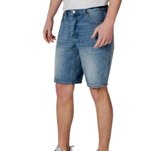 Shop Armani Exchange Men’s Shorts Blue XM000073 AF13331 at Brands Seekers