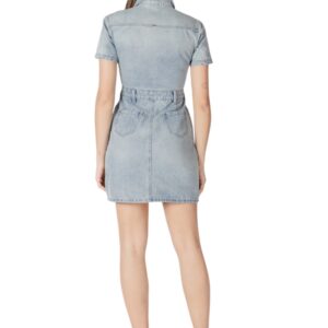 Shop Morgan De Toi Women’s Dress Light Blue 241-ROGLA at Brands Seekers