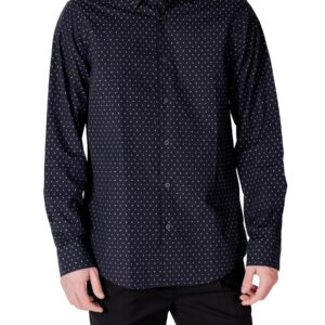 Shop Armani Exchange Men’s Shirt Blue XM000719 AF13206 at Brands Seekers