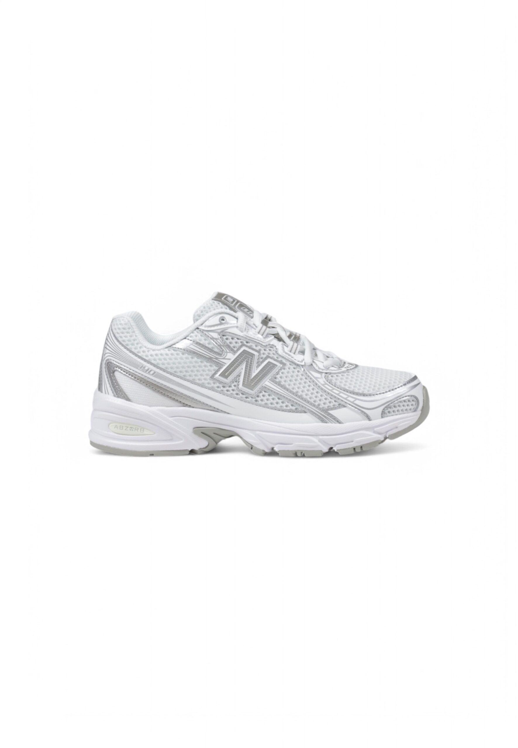 Shop New Balance Women’s White GR740 Sneakers at Brands Seekers