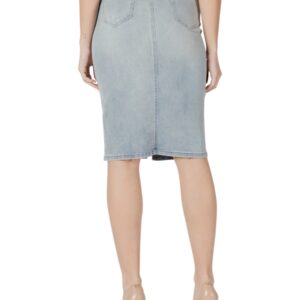 Shop Morgan De Toi Women’s Skirt Midi Skirt Light Blue 241-JAPA at Brands Seekers