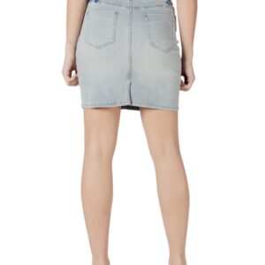Shop Morgan De Toi Women’s Skirt Light Blue 241-JULIE at Brands Seekers