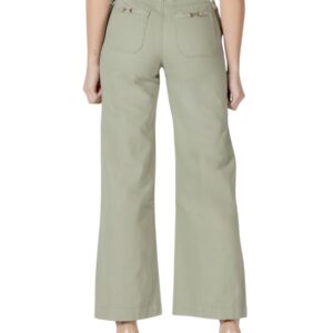 Shop Morgan De Toi Women’s Trousers Wide Leg Green 251-PCLANA at Brands Seekers