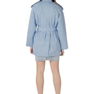 Shop Morgan De Toi Women’s Blazer Short Trenchcoat Light Blue 251-GLINE at Brands Seekers