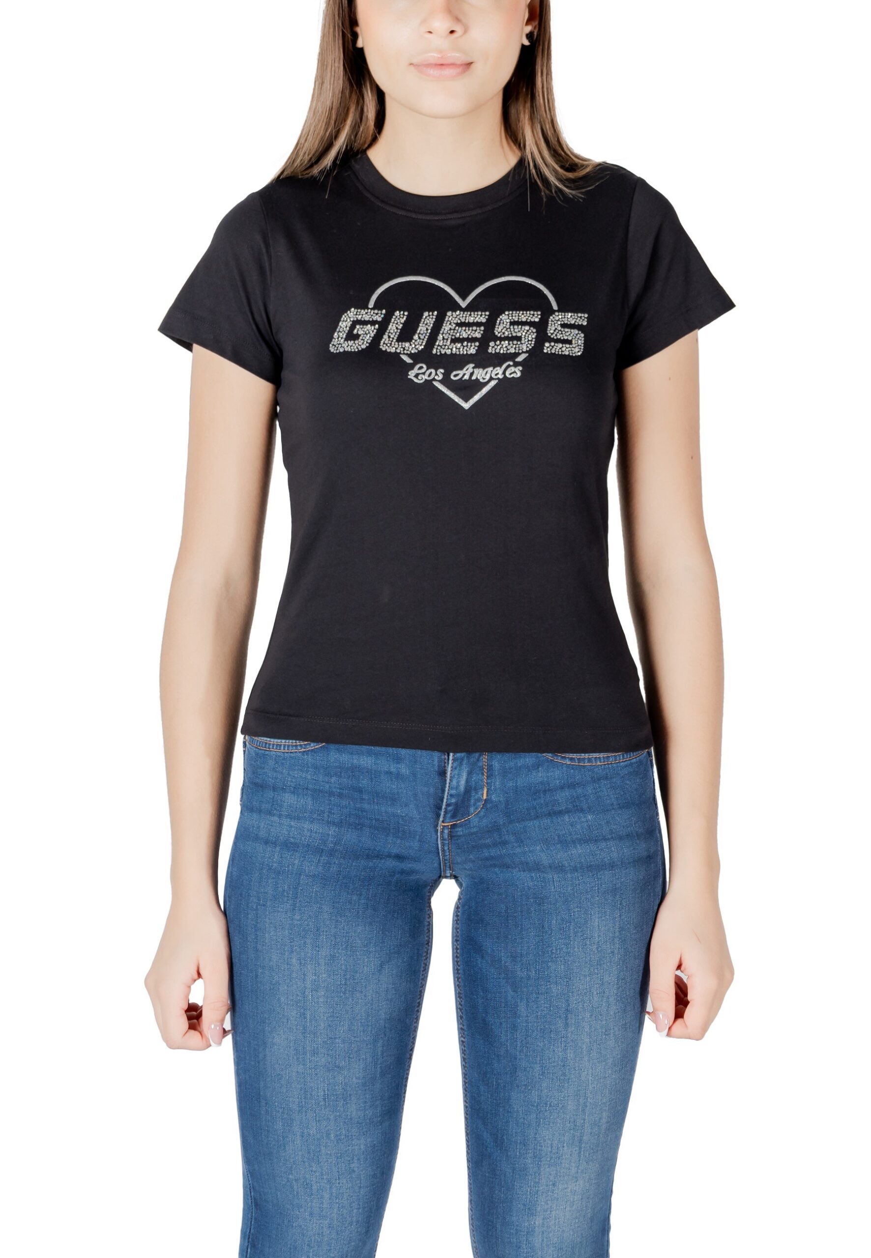 Guess Naisten musta T-paita 485452 | Brands Seekers