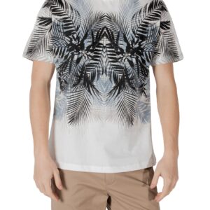 Shop Antony Morato Men’s T-Shirt White MMKS02514-FA100144 at Brands Seekers