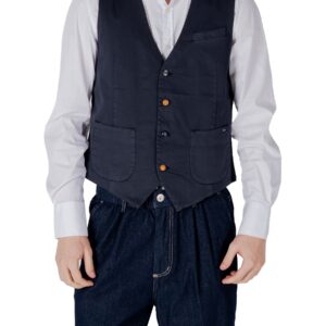 Gianni Lupo Men's Gilet Blue GL9710