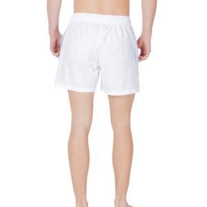 Shop Emporio Armani Underwear Men’s Swimwear White EM000583 AF12330 at Brands Seekers