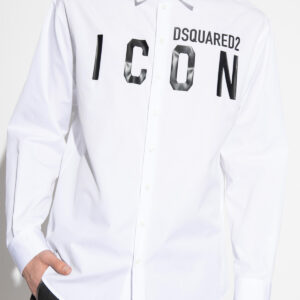Shop Dsquared Men’s White Shirt B at Brands Seekers