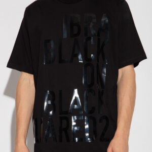 Shop Dsquared Men’s Black T-Shirt B at Brands Seekers