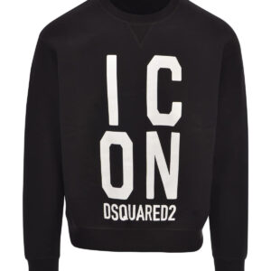 Shop Dsquared Men’s Black Sweatshirt – Article Code B 44369 at Brands Seekers