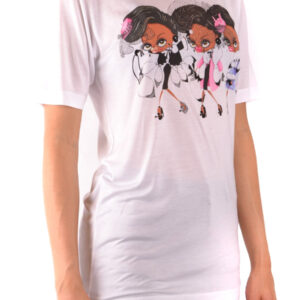 Shop Dsquared Women’s T-Shirt Designer Fashion White B 38217 at Brands Seekers