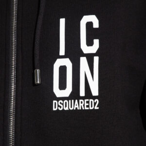 Shop Dsquared Men’s Sweatshirt Black Style B 44371 at Brands Seekers
