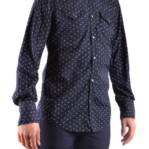 Shop Dsquared Men’s Blue Shirt Style B 31649 at Brands Seekers