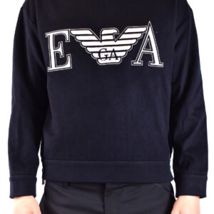 Shop Emporio Armani Men’s Sweatshirt Blue B 43774 at Brands Seekers