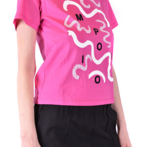 Emporio Armani Women Pink Emporio Armani Women's T-Shirt Pink B 41412 side view