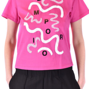 Emporio Armani Women Pink Emporio Armani Women's T-Shirt Pink B 41412