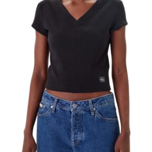 Calvin Klein Jeans Women's T-Shirt Black LV047C910G