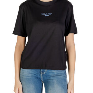 Calvin Klein Jeans Women's T-Shirt Black LV047C858G